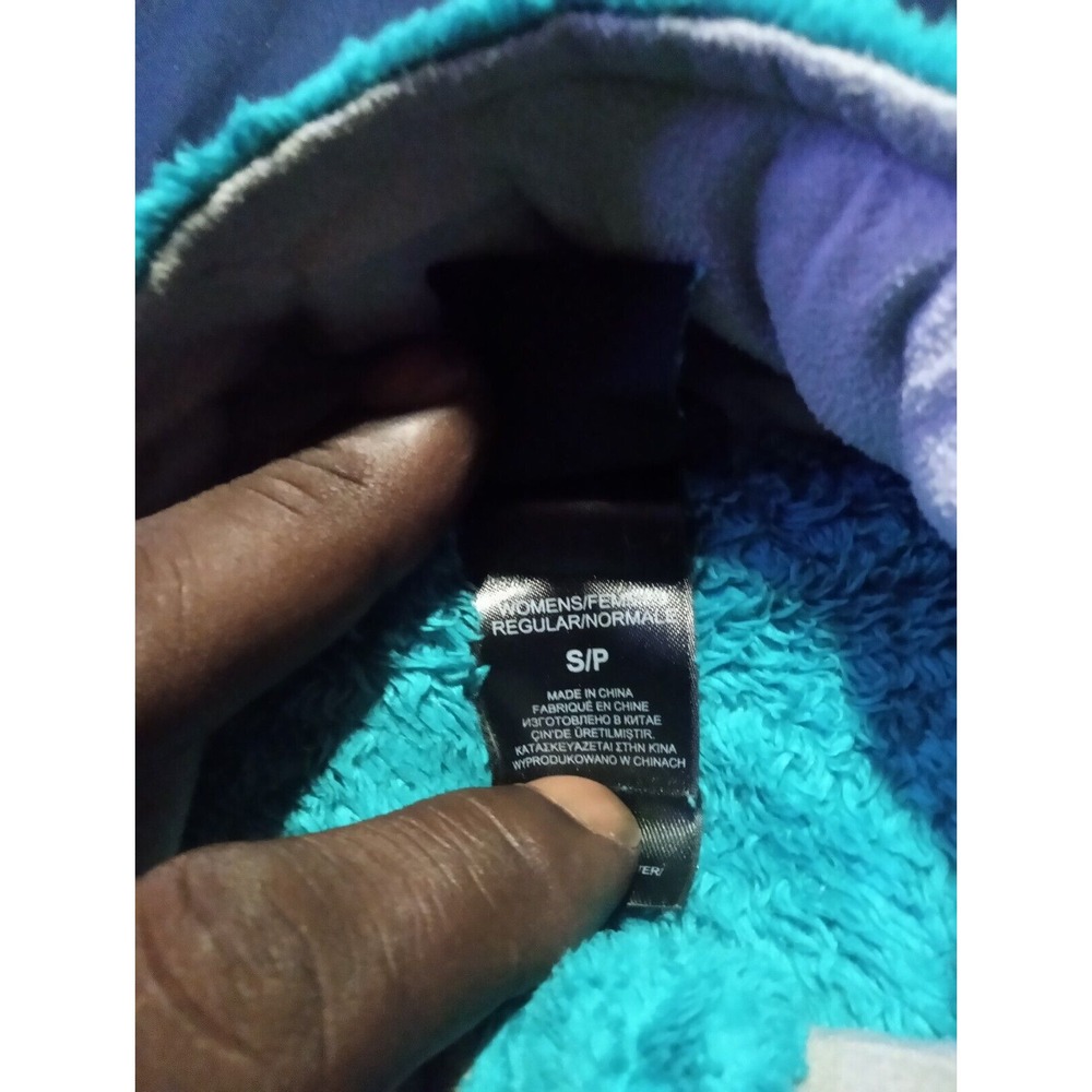 The North Face Teal Color Full Zip Fleece Jacket Women's Size S‎ O8 - Picture 6 of 7